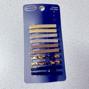 Scoop hair clips